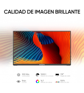 Monitor Arzopa 15,6" Portatil 1080P FHD IPS con HDMI/Type-C/USB-C, Altavoz Incorporado Dual, para Ordenador ( New) - second image