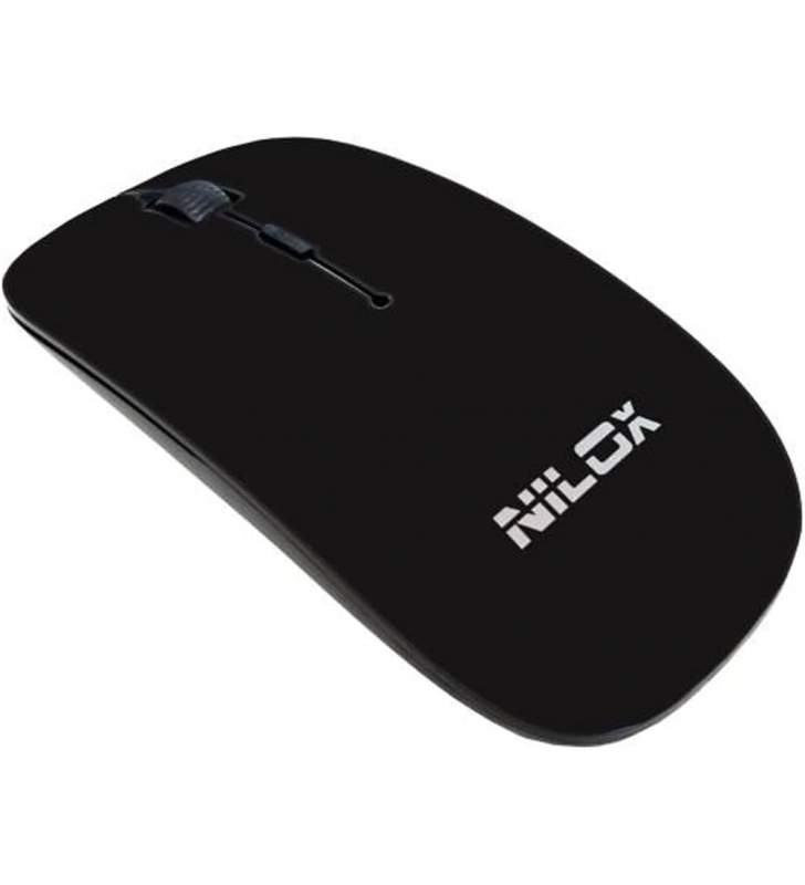 Raton Nilox Wireless MW30 1600 DPI  Negro WIN/MAC  ( Nuevo )