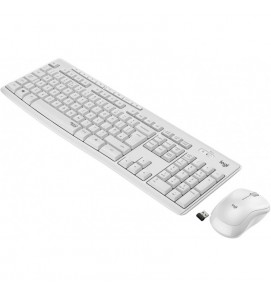 Logitech MK295 Silent Wireless Combo De Raton Y Teclado Inalambricos Blanco