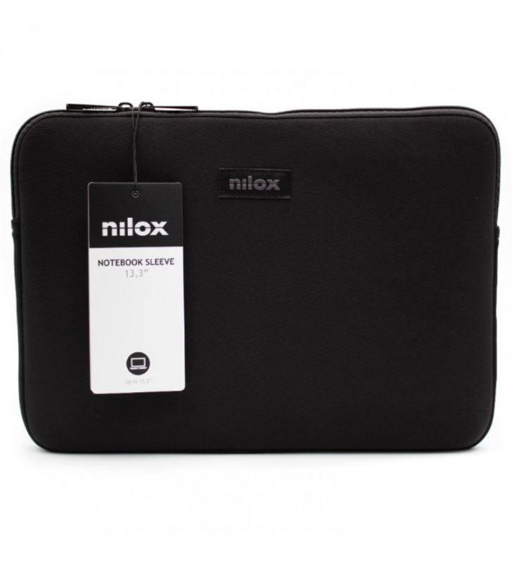 Funda Notebook 13,3" Nilox Sleeve Negro NXF1301